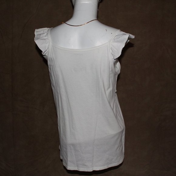 White Tank With Sequence - Picture 4 of 5